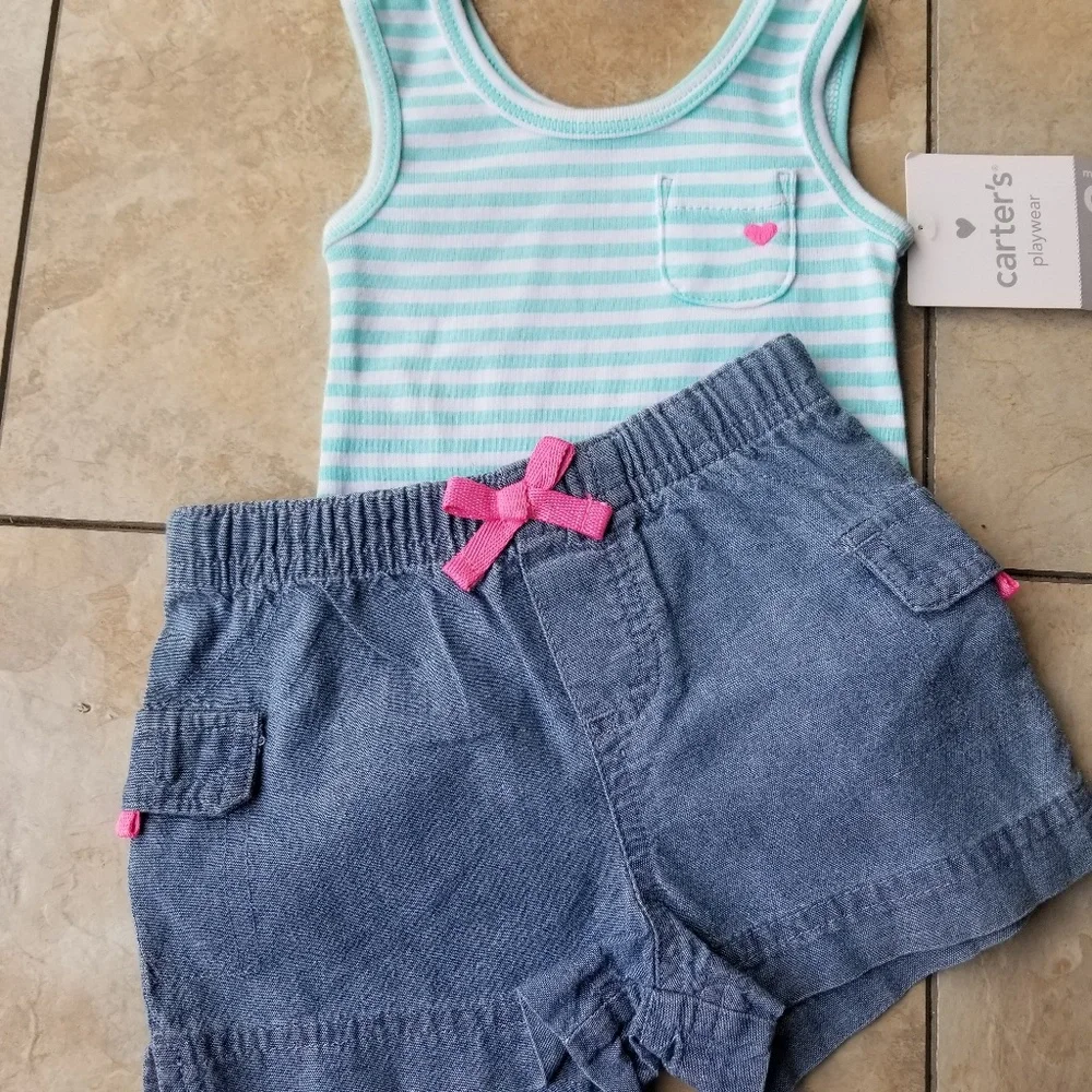 Carter's 2 Piece Outfit 9 Months NWT